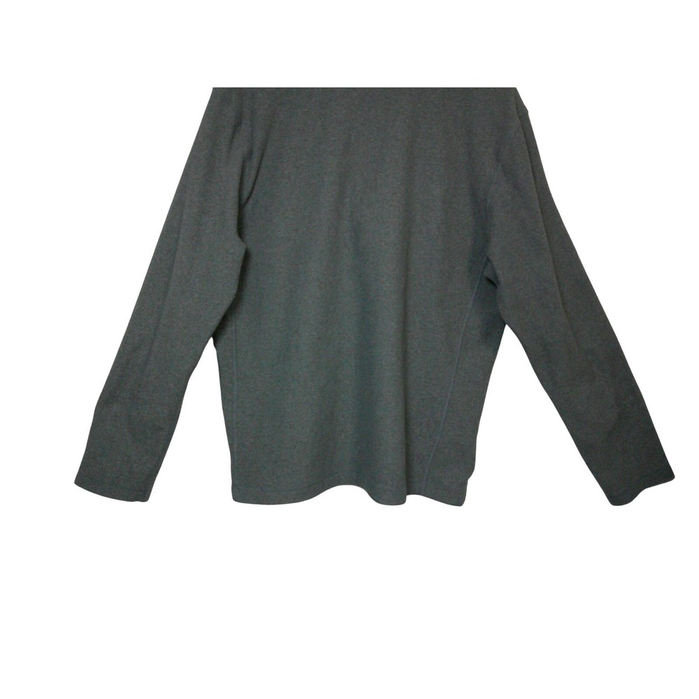 The North Face Pullover Mens Medium Gray 1/4 Zip Fleece Mock Neck‎ Long Sleeve - Picture 8 of 8